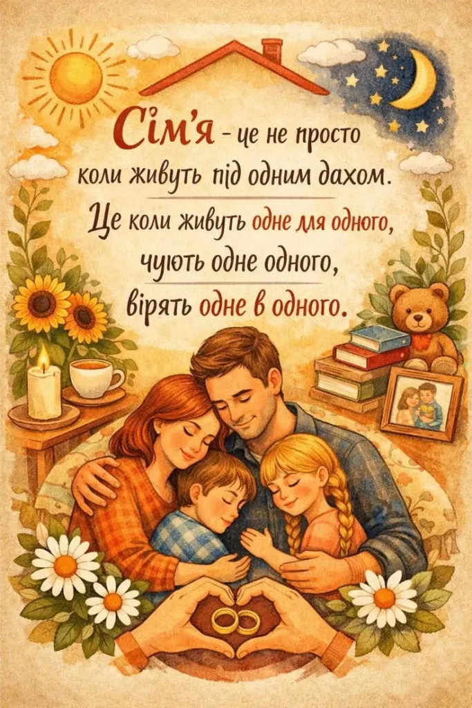 з Днем сім'ї