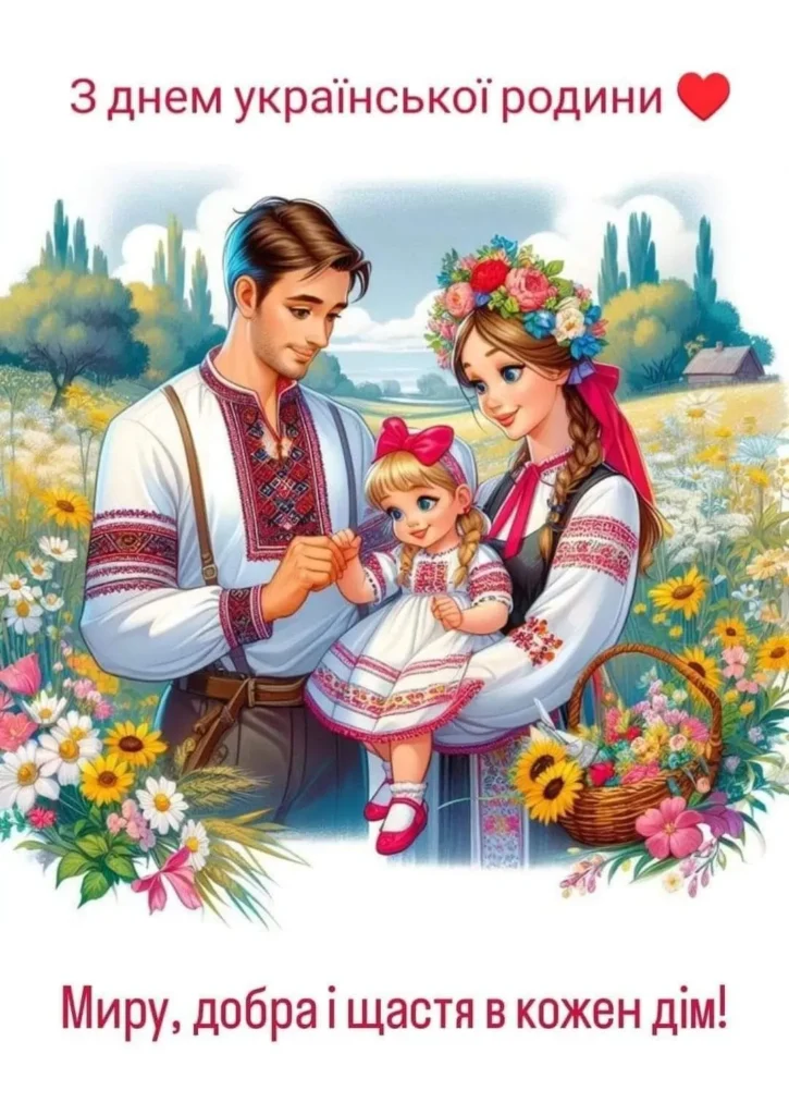 з Днем сім'ї