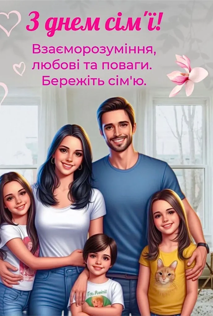 з Днем сім'ї