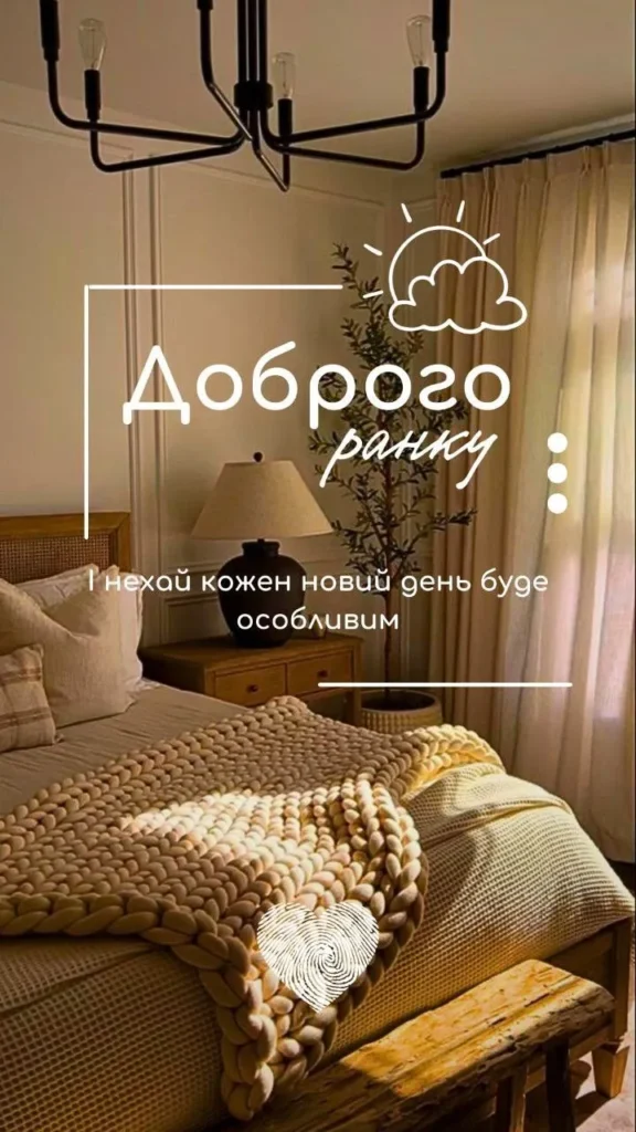 Бажаю прекрасного настрою зранку