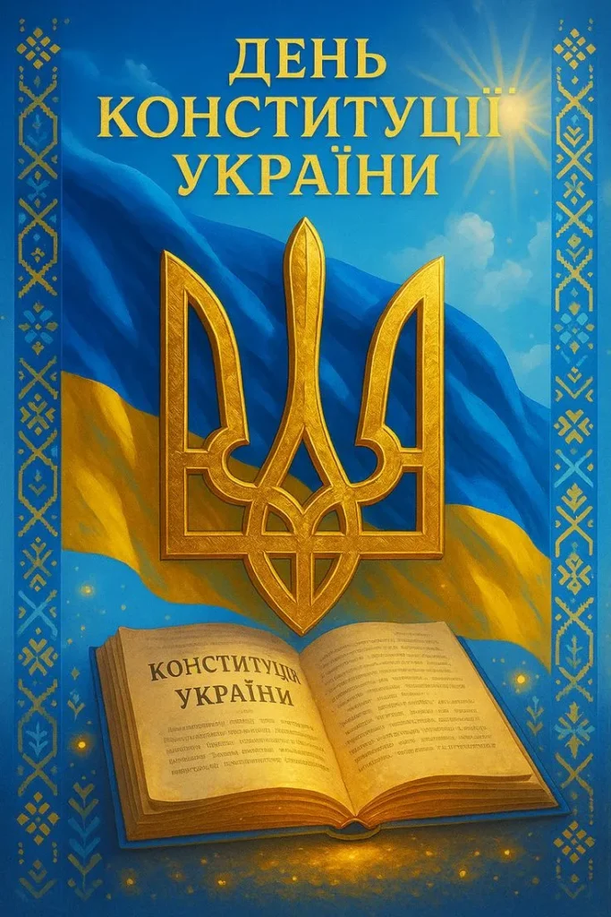 День Конституції України вітання
