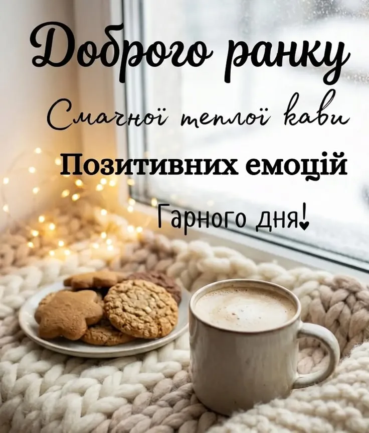 Гарного ранку та здійснення бажань