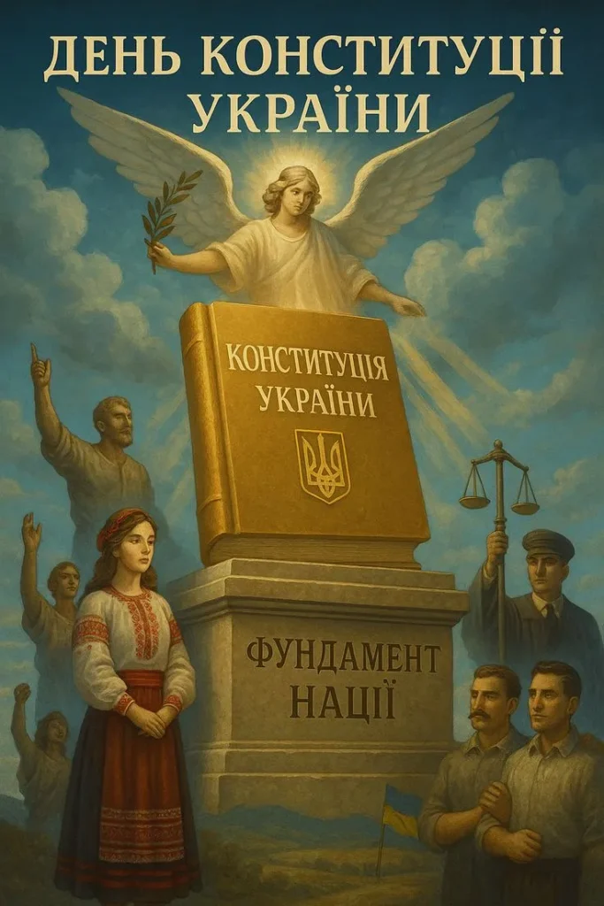 Патріотичні привітання з Днем Конституції