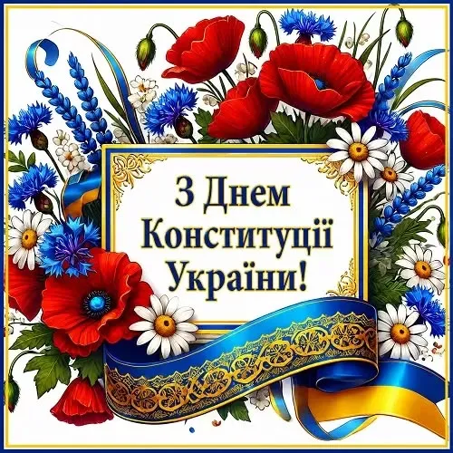 Щирі побажання у День Конституції