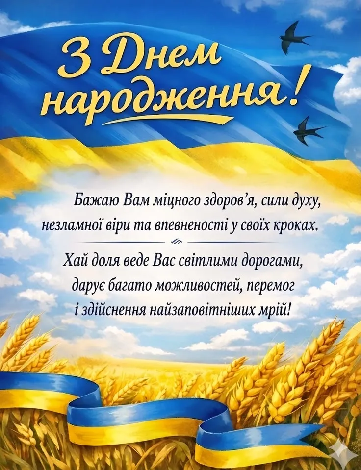 Воїне, з днюхой, хай Бог береже