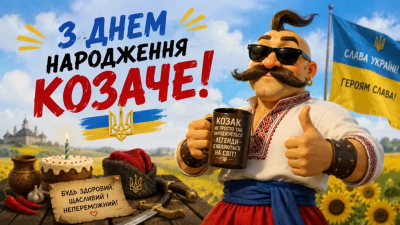 З днем народження, козаче