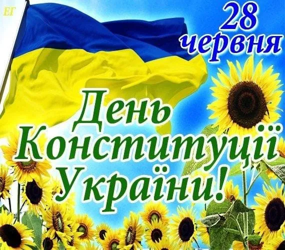 Зі святом Конституції України
