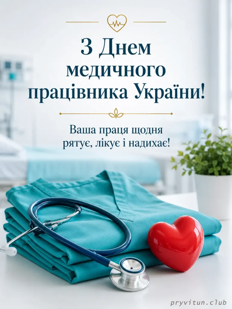 Бажаю успіхів у День медика