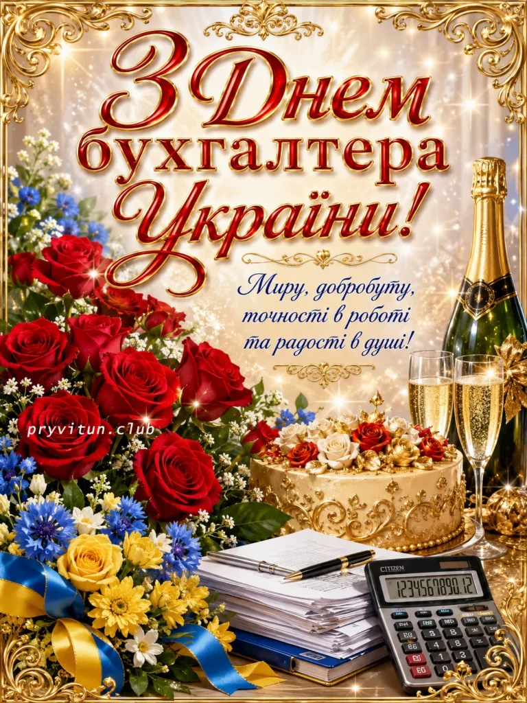 День бухгалтера святкові картинки