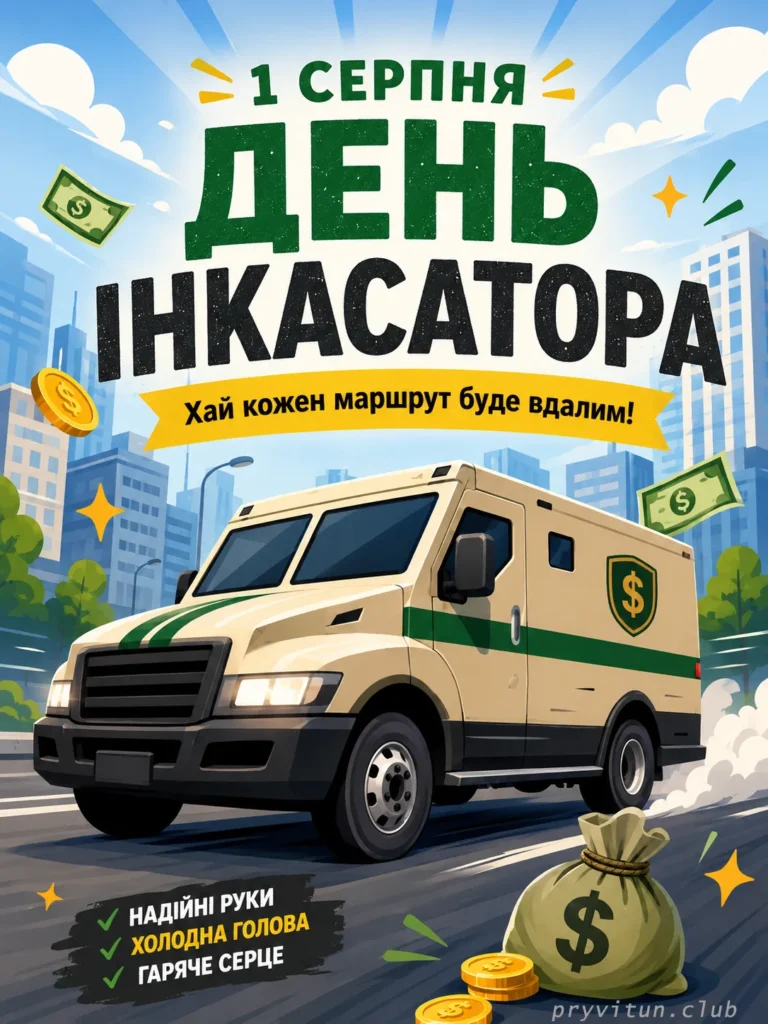 День інкасатора гарні привітання
