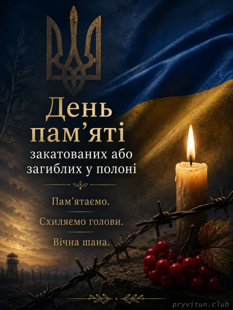 День пам’яті Героїв, закатованих у полоні
