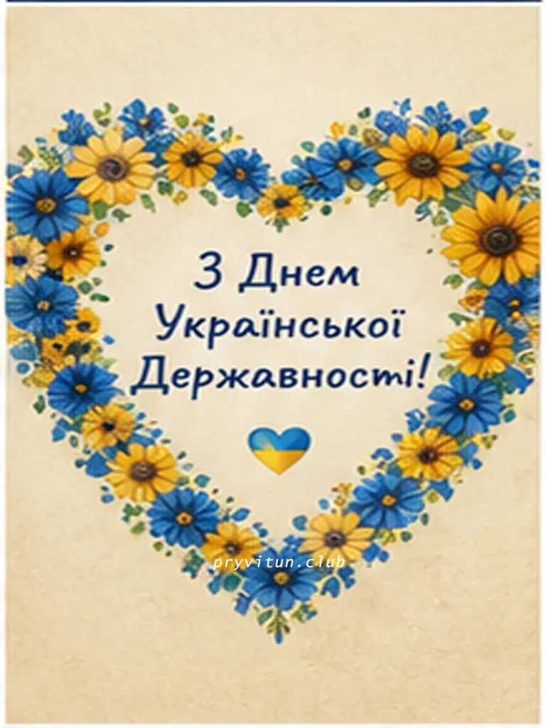 День Української Державності щирі вітання