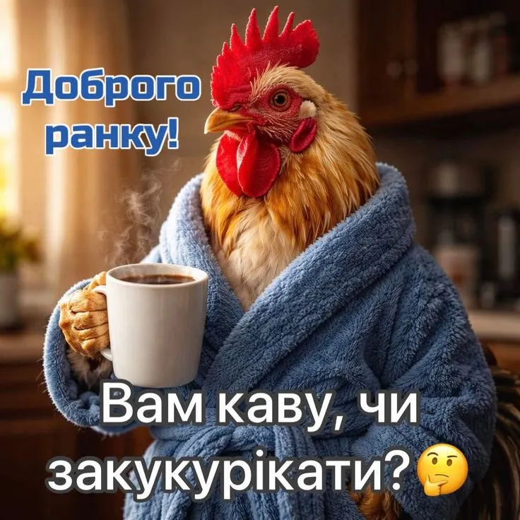 Доброго ранку для гарного настрою