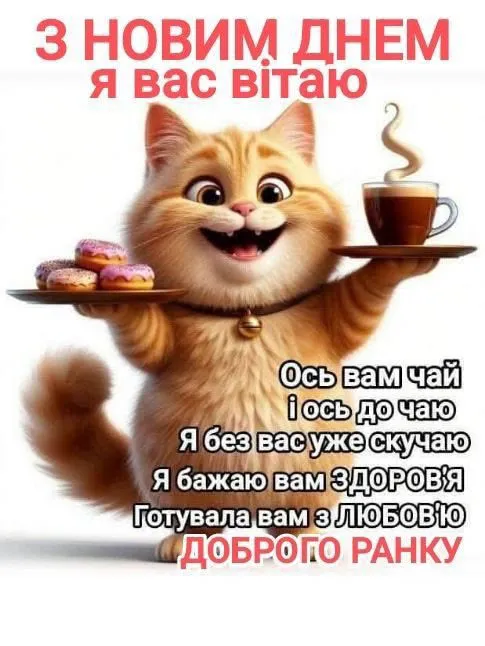 Доброго ранку, не забудь усміхнутися