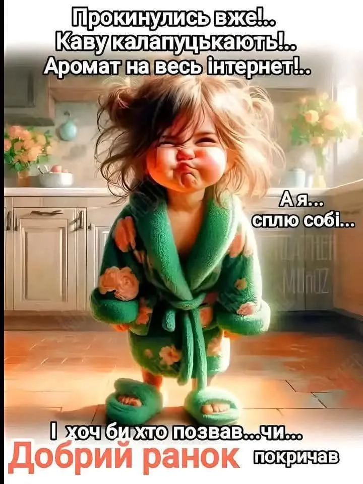 Доброго ранку, заряджайся позитивом