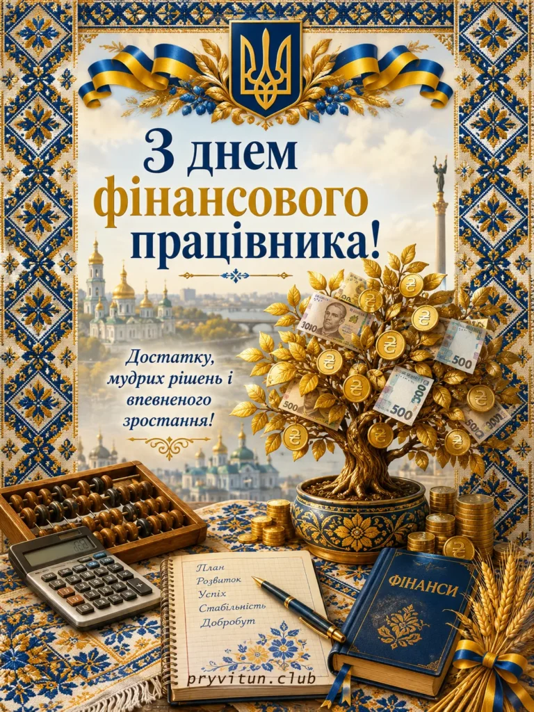 Фінансистам щастя та успіхів