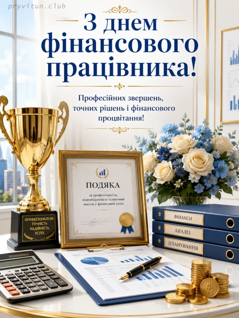 Фінансисте, зі святом