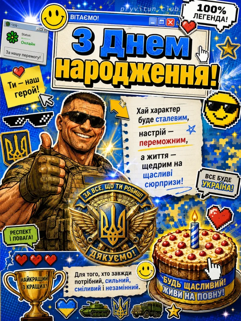 Герою України з днем народження