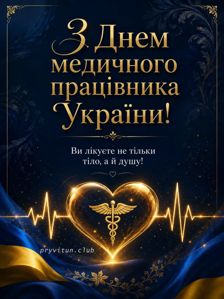 Картинка з Днем медика