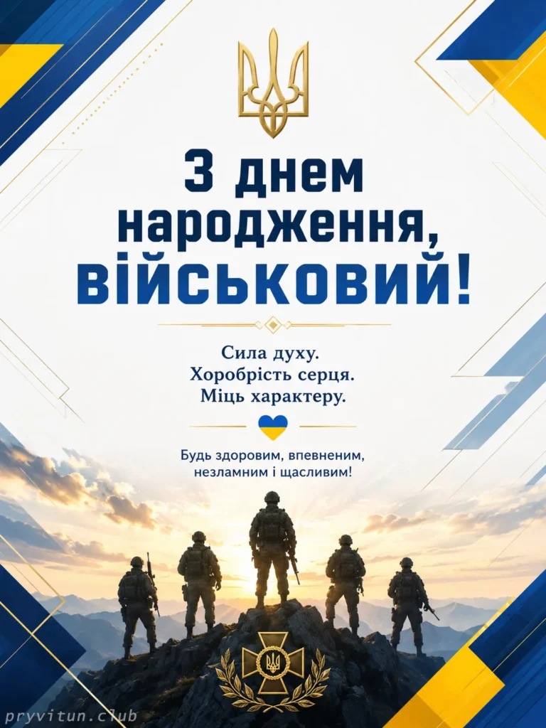 Мирного неба та щастя воїну