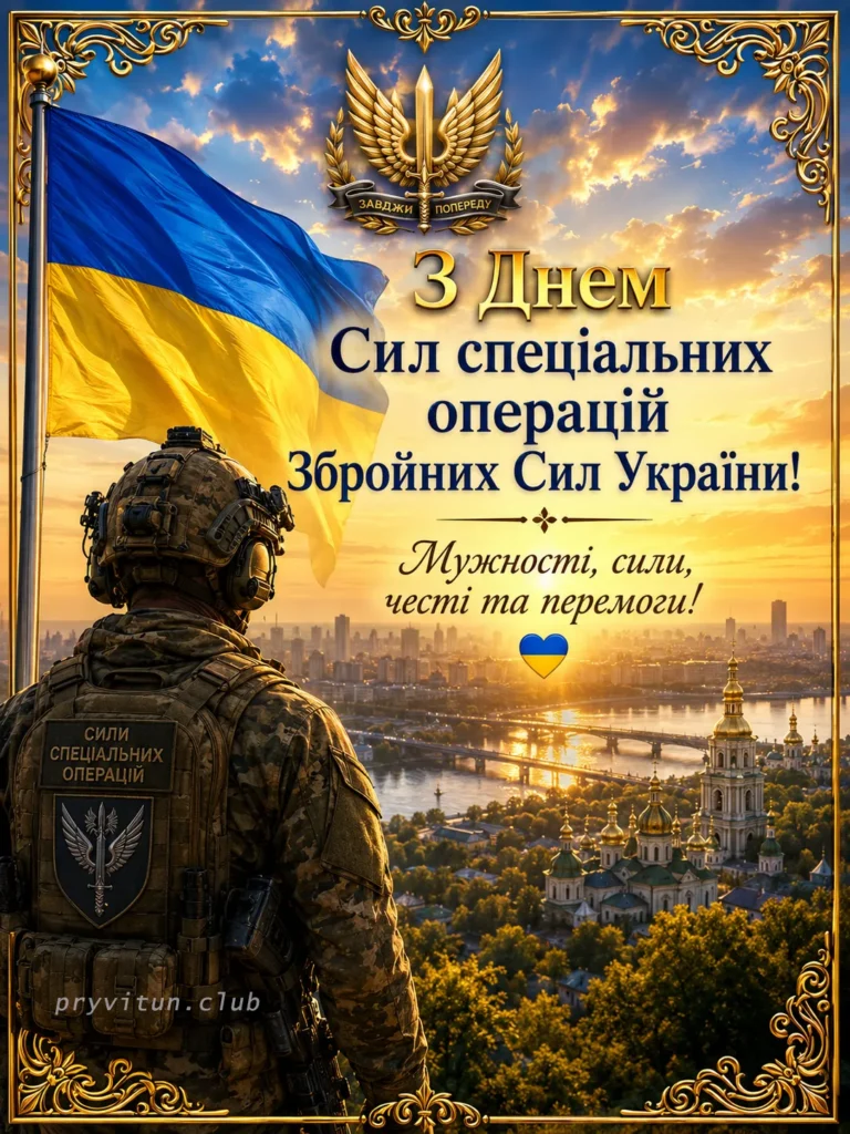 Миру та перемоги воїнам ССО