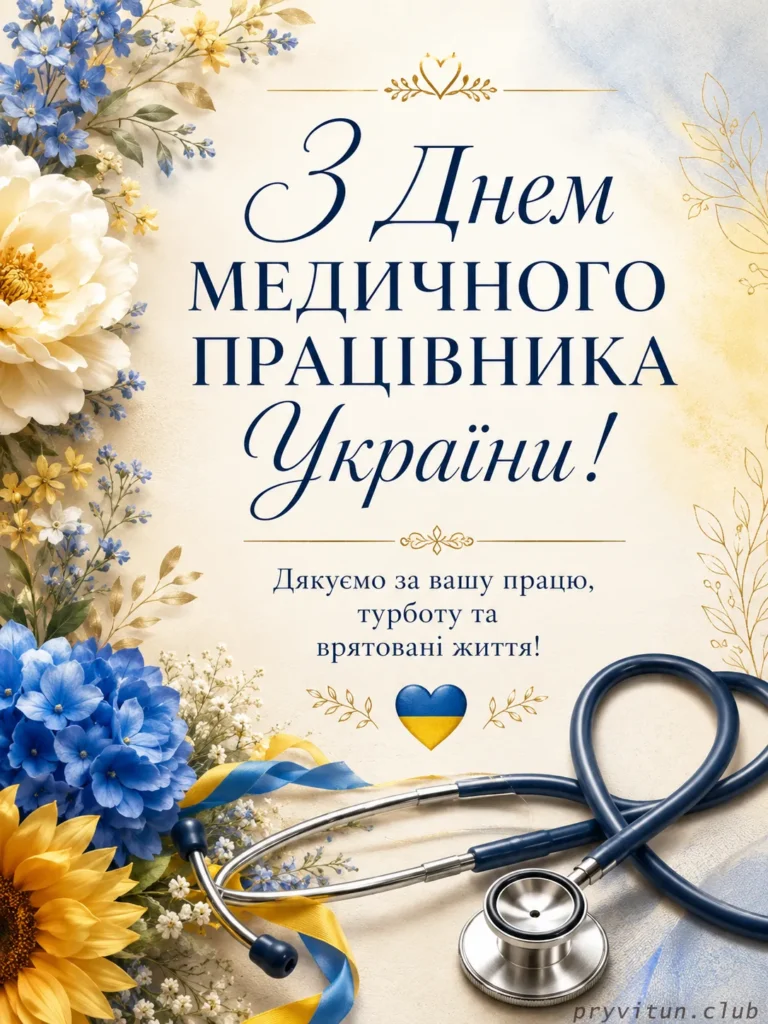 Найкращі побажання медикам