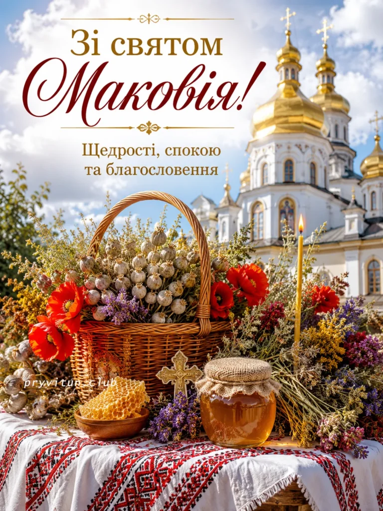 Найкращі побажання на Медовий Спас