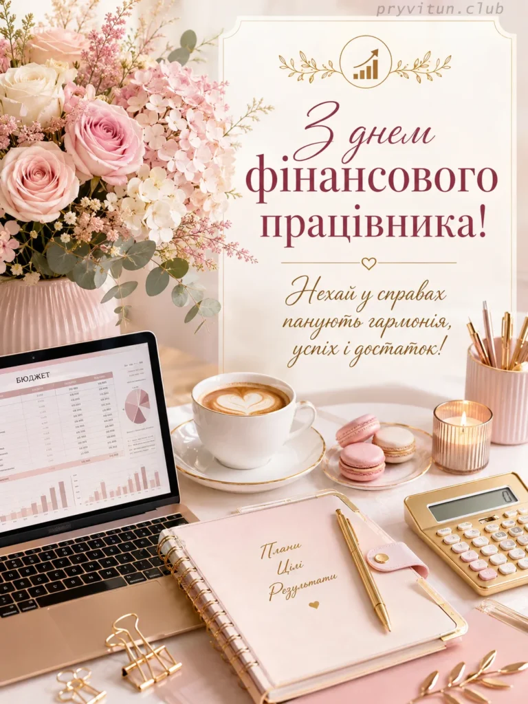 Найкращі вітання фінансисту