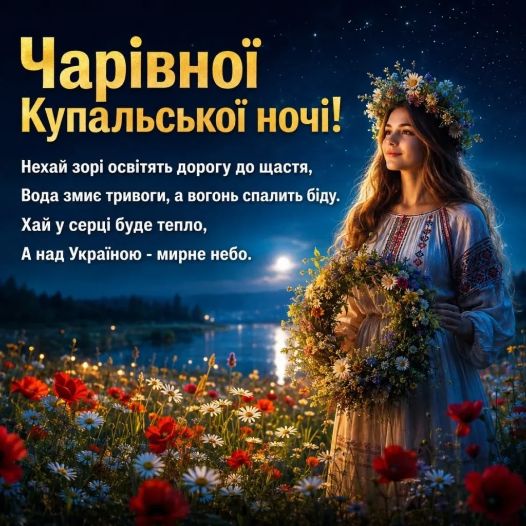 Привітання у день Івана Купала