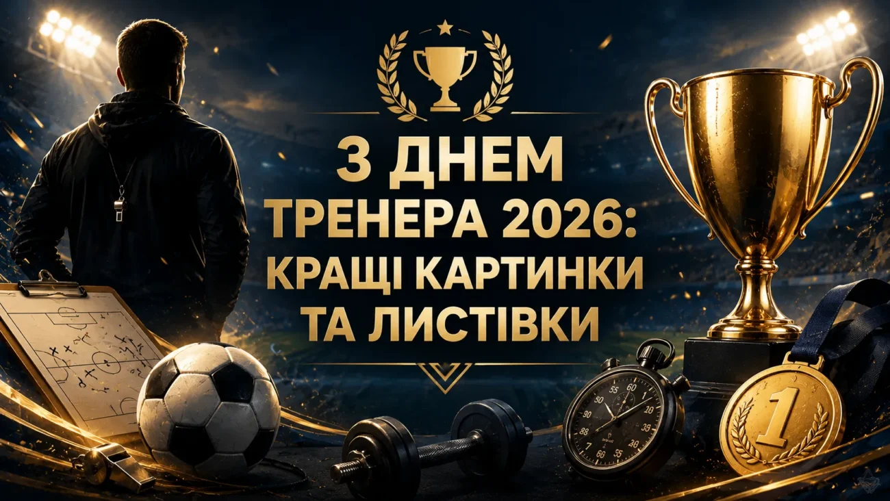 Привітання з днем тренера