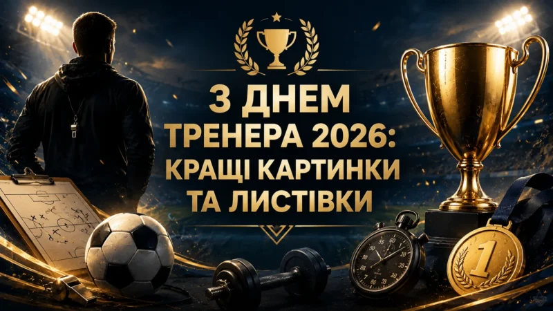 З Днем тренера 2026: кращі картинки та листівки