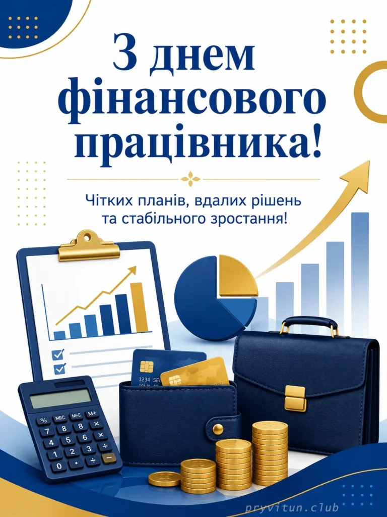 Щасливого Дня фінансового працівника
