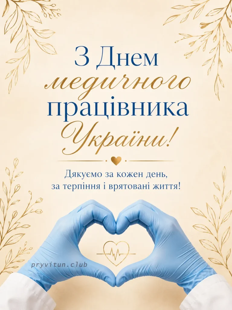 Щасливого Дня медика