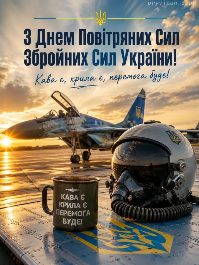 Щасливого Дня Повітряних Сил ЗСУ