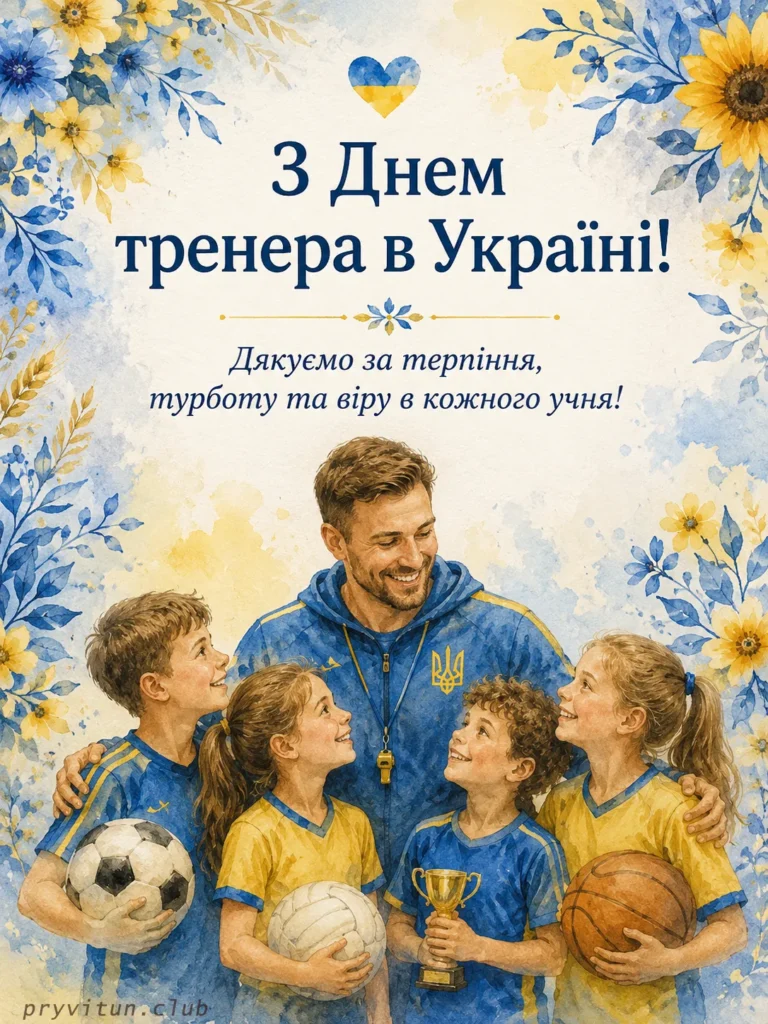 Щасливого свята, тренере