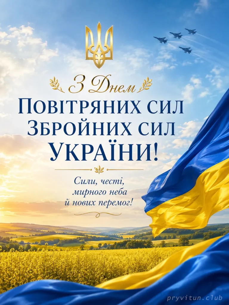 Щирі слова для Повітряних Сил ЗСУ