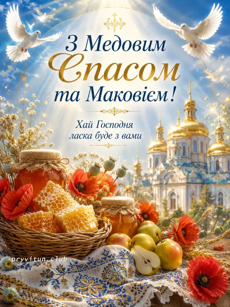 Щирі слова до Медового Спаса