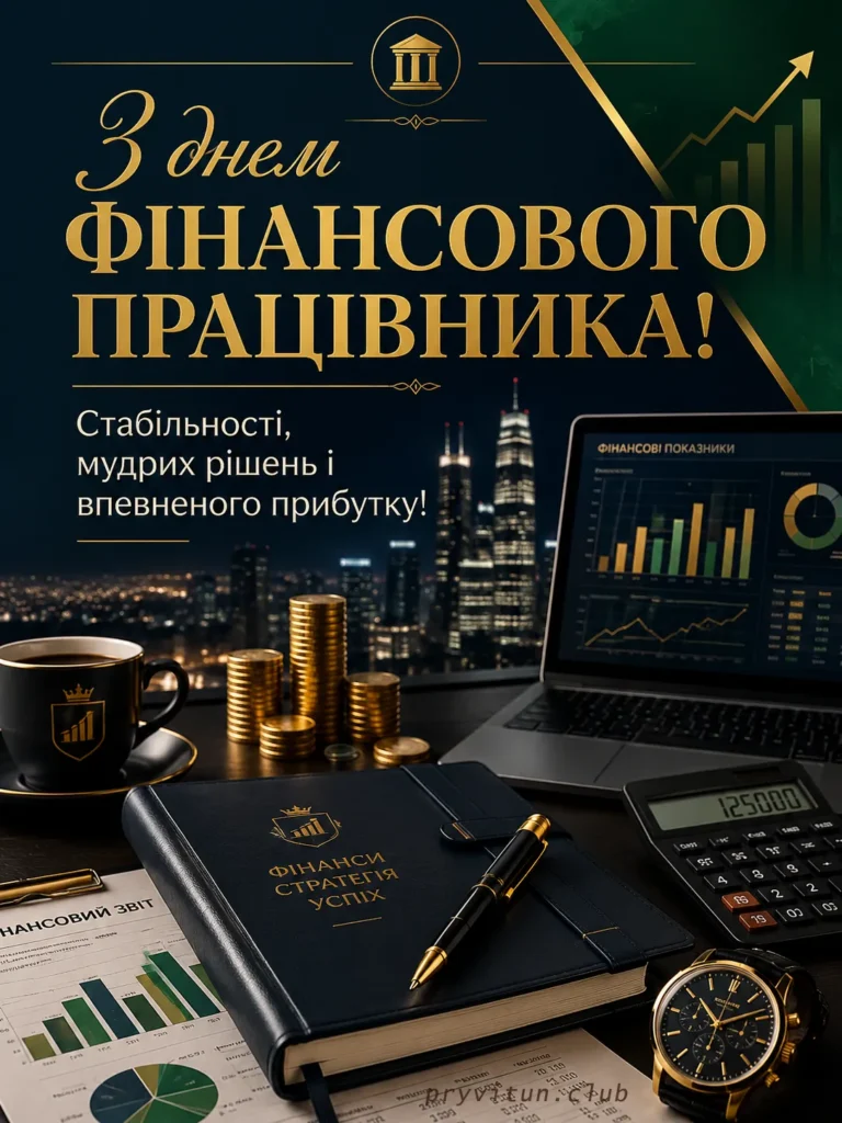 Щиро вітаю фінансиста зі святом