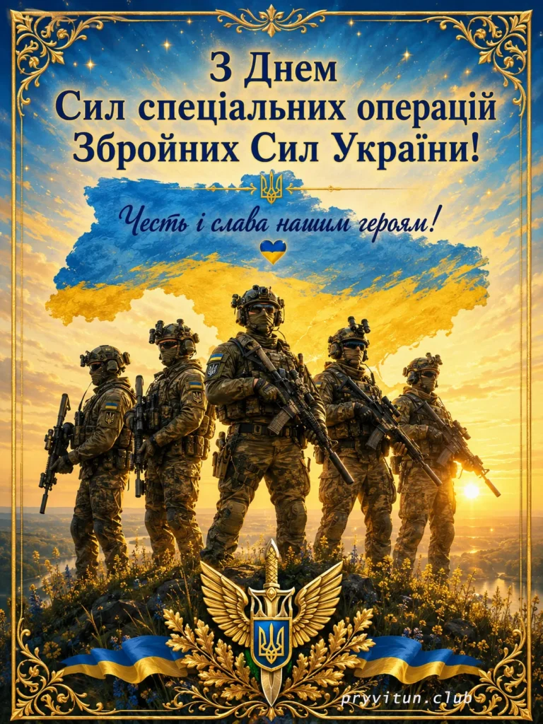 Слава Силам спеціальних операцій ЗСУ
