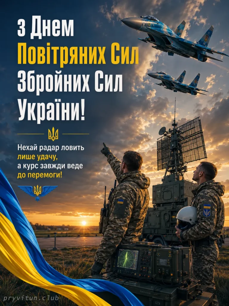 Слава Україні та Повітряним Силам ЗСУ