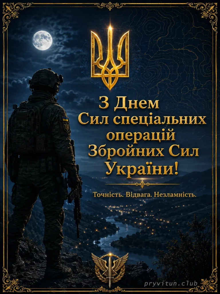 Слава воїнам Сил спеціальних операцій