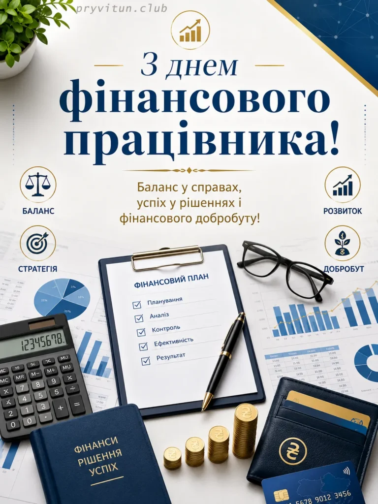 Святкові привітання від щирого серця