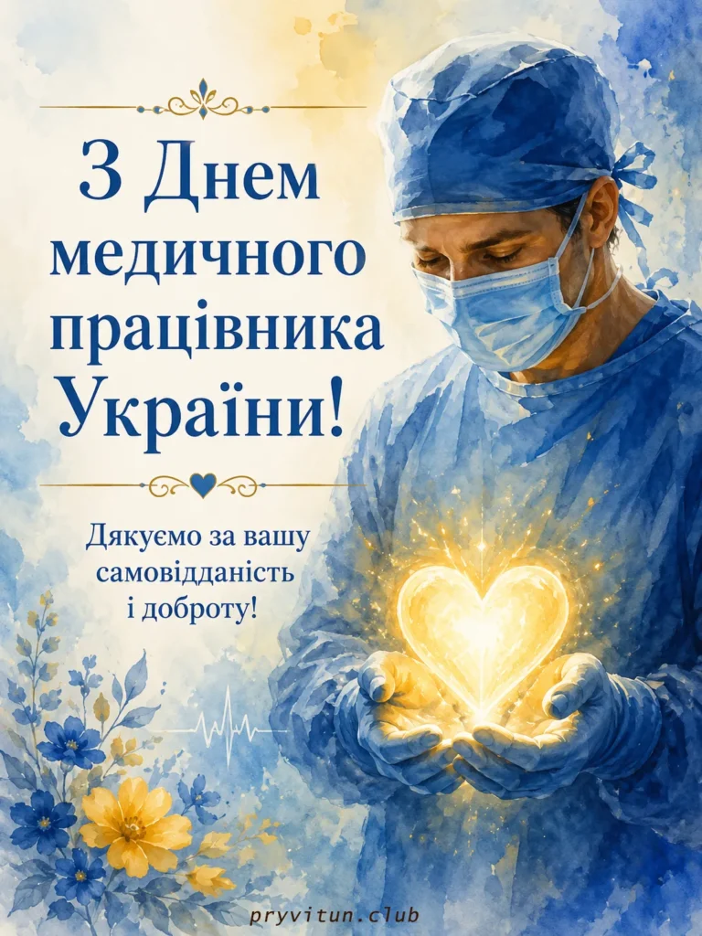 Свято людей у білих халатах