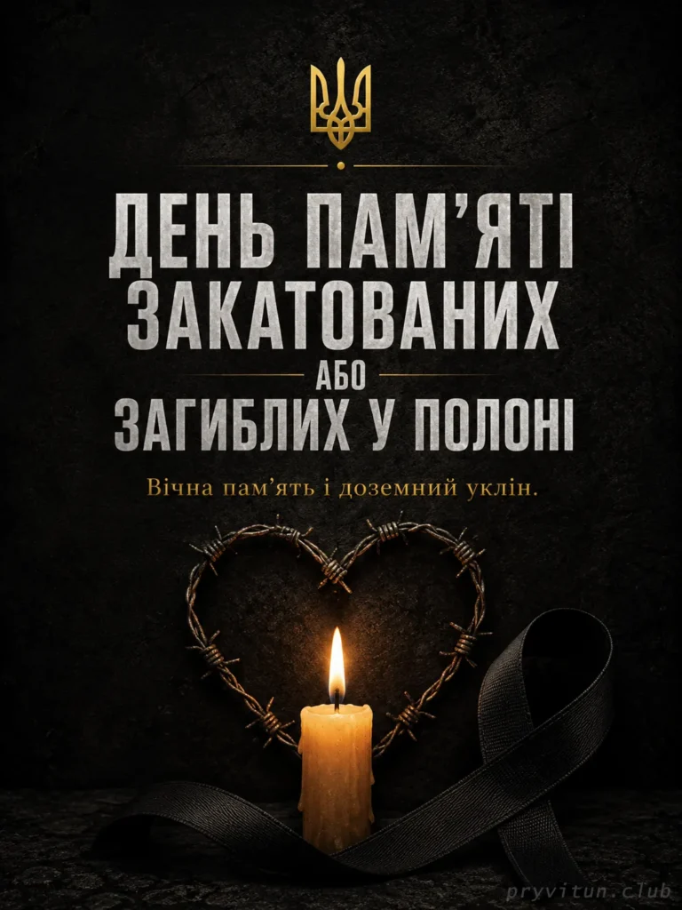 Світла пам’ять закатованим і загиблим у полоні