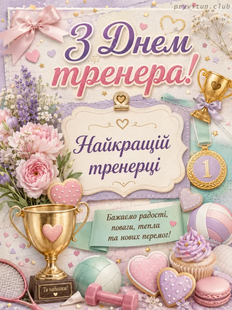 Тренере, дякую за підтримку