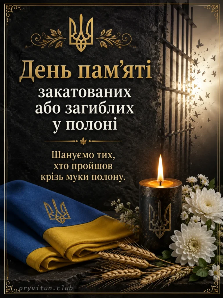 У пам’ять про загиблих у полоні