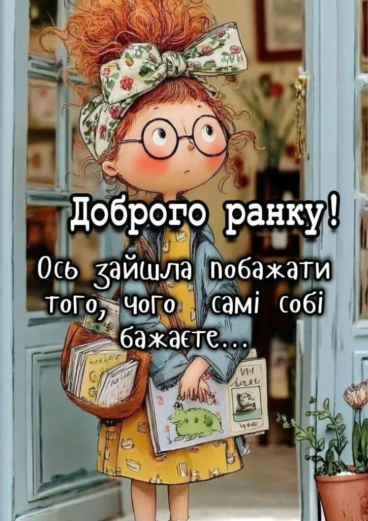 Веселі ранкові побажання