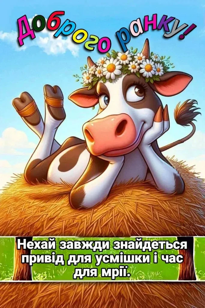Веселого ранку та гарного настрою