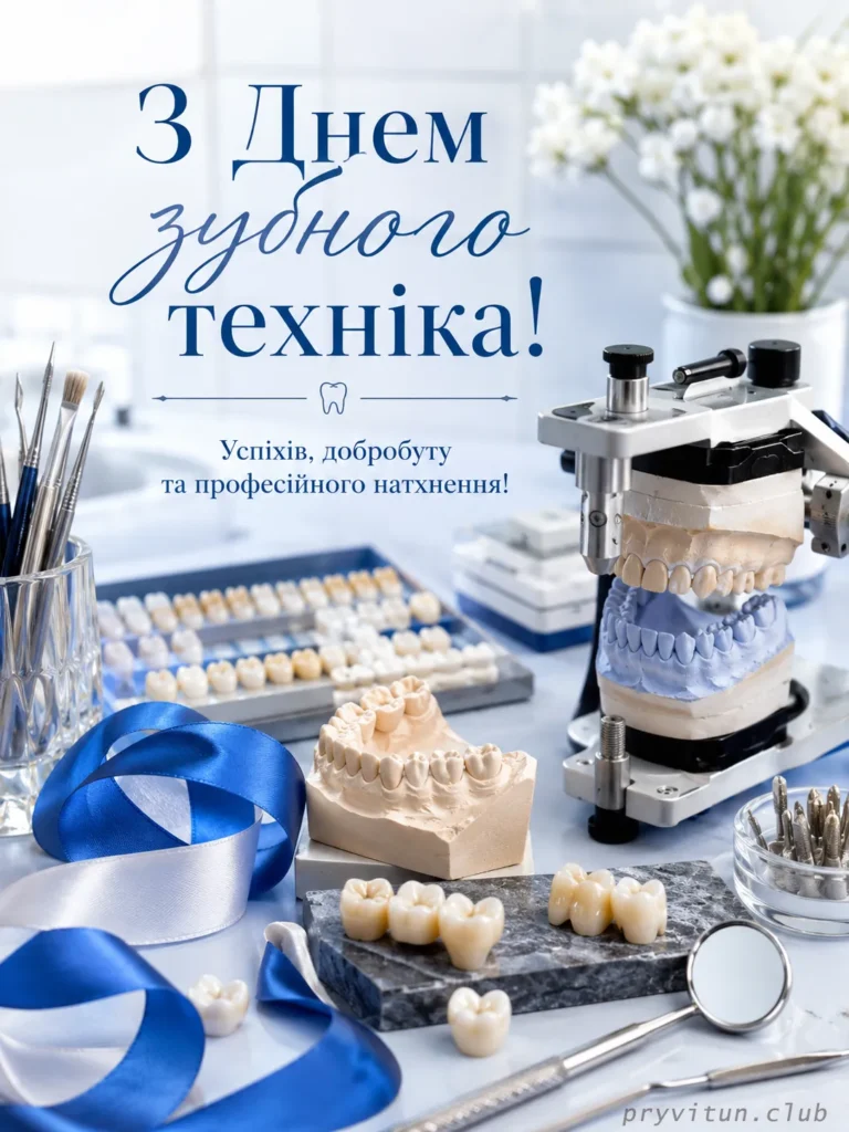 Вітаємо зубних техніків