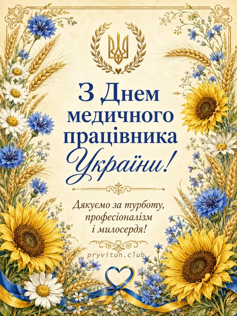 Вітаю найкращого медика